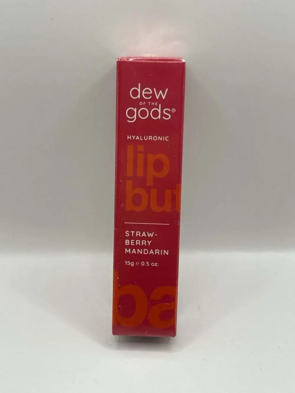 Dew of the Gods Sorbaé Hyaluronic Lip Butter in Strawberry Mandarin